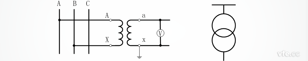 电压互感器符号11