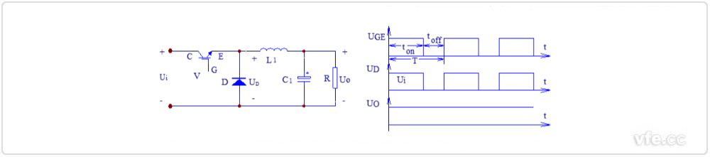 降压斩波电路(Buck Chopper)原理图及波形图
